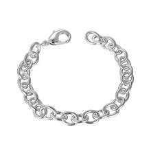 Bracelet for Men New Arrival Silver Plated Bracelet For Women Christmas Gift Unisex Jewelry 2024 - buy cheap