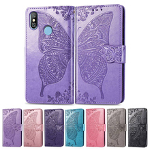 Xiaomi Redmi Note 6 Pro Case Flip Wallet Leather Case On For Xiaomi Redmi Note 6 Cover Butterfly Mmbossing Phone Cases 2024 - buy cheap