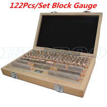 High accuracy 122Pcs/Set 1 grade 0 grade block Gauge Caliper Inspection Block Gauge inspect Measuring Tools 2024 - buy cheap