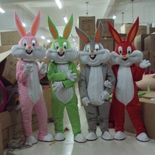 EVA Helmet Professional Easter Bunny Mascot Costumes Rabbit and Bugs Bunny Adult mascot for sale 2024 - buy cheap