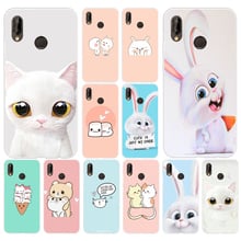 180H Cute Rabbit Is Just My Soft Silicone Tpu Cover Case for huawei Nova 3 3i p smart 2024 - buy cheap