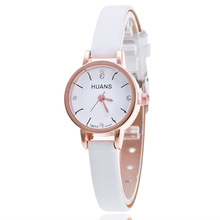New Fashion Elegant Women Watches Small dial Mini Style leather Quartz Wrist Watch Women Rhinestone Watches Relogio Feminino 2024 - buy cheap