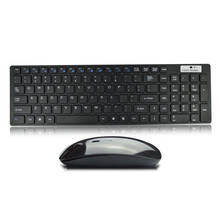 Wireless Keyboard and Mouse High Quality Ultra thin White 2.4G Multimedia Cordless Keyboard Mouse Combo Set #T2G 2024 - купить недорого