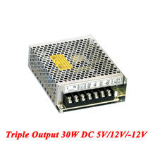 T-30B Triple Output Switching Power Supply 30W 5V 12V -12V , For Led Driver,AC110V/220V Transformer To DC 5V 12V -12V 2024 - buy cheap