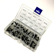 10 values 200pcs ( BC327~BC558 )  BC337 BC549 BC550 BC517 BC556 BC547 BC557 BC548 NPN Transistor Assortment Kit  Box Pack Set 2024 - buy cheap