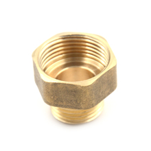 New 1/2PT Male to 3/4PT Brass Water Pipe Pipe Fitting Hex Bushing Reducer Adapte Female Thread Pipe Connector 2024 - buy cheap