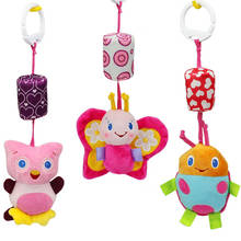 1pcs New Infant Toys Mobile Baby Plush Bed Wind Chimes Rattles Bell Toy Stroller for Newborn B0894 2024 - buy cheap