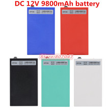 Batería recargable de alta capacidad, 12V de CC, 9800MAH, superpotente, con EU/cargador para EUA, para accesorios de cámara 2024 - compra barato