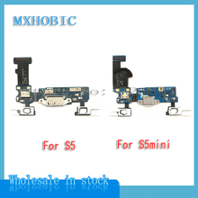 5pcs/lot USB Charger Charging Port Flex Cable For Samsung Galaxy S5 mini i9600 G900F G800F Dock Connector Replacement Parts 2024 - buy cheap