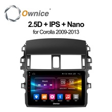 Ownice C500 + 9 "2GB de RAM Android 8.1 Para Toyota Corolla Car DVD player GPS mapa WIFI 4G LTE rádio do carro de Rádio Câmera TPMS OBD2 TV 2024 - compre barato