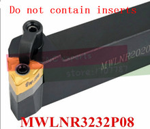 MWLNR3232P08 W-Type токарный станок с ЧПУ, токарные станки, режущие инструменты, держатель внешнего токарного инструмента 32*32*170 мм 2024 - купить недорого