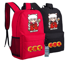 Inuyasha mochila escolar anime para laptop, bolsa de ombro unissex fofa 45x32x14 cm 2024 - compre barato