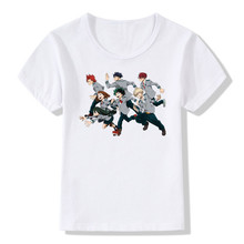 2019 Children Print Boku No Hero T Shirt O-Neck Short Sleeve Girls Boys Yoh Asakura Midoriya Izuku My Hero Academia Tee ooo753 2024 - buy cheap