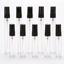 5 x 5ML 10ML  Refillable Portable Sample Perfume Bottle Glass Travel Empty Spray Atomizer Bottles Cosmetic Packaging Container 2024 - buy cheap