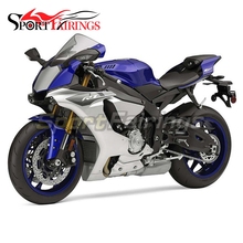 Completo ABS Carenagens Para Yamaha YZF 1000 YZF R1 15 16 YZF-R1 2015 2016 Injection Motocicleta Carenagem Kit Azul Prata jogos do corpo 2024 - compre barato