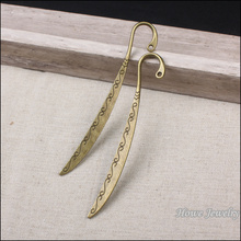 Wholesale 8 pcs Vintage Charms Bookmarks Pendant Antique bronze Fit Bracelets Necklace DIY Metal Jewelry Making 2024 - buy cheap