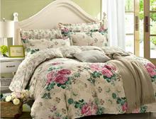 ome Textile Bedspread winter quilted bedspread Ruffles pillowcase 100% cotton quilted bedskirt Luxury Flower American bed cover 2024 - buy cheap