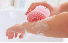 Shampoo escova de limpeza banho de chuveiro massageador silicone couro cabeludo pente cabeça massagem estresse do cabelo relaxar limpeza do corpo 2024 - compre barato
