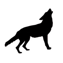 13*12 см Волк Воющий автомобильные наклейки Животные волк мотоцикл фотообои и наклейки 2024 - купить недорого