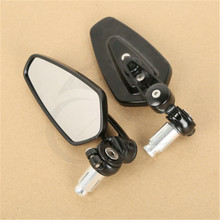 Motorcycle 7/8" 22mm CNC Handlebar End Side Rearview Mirrors Universal 2024 - buy cheap