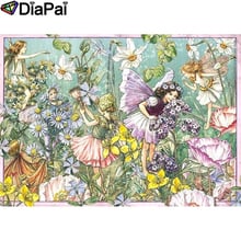 DIAPAI Diamond Painting 5D DIY 100% Full Square/Round Drill "Flower Fairy" Diamond Embroidery Cross Stitch 3D Decor A22032 2024 - buy cheap