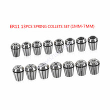 13PCS/LOT ER11 SPRING COLLETS SET 1-7mm ER11 Collet 2024 - buy cheap