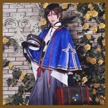 Disfraz de Anime Cos Rozen Maiden, Cosplay de lapislázuli Stern Souseiseki, Kimono, capa, falda, lazo, sombrero, guantes y chaleco 2024 - compra barato