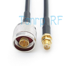 Freeshipping!  100CM RG58 RF Pigtail coaxial  jumper cable N male plug  to RP-SMA female jack 1M   3FEET  Wholesale 2024 - buy cheap