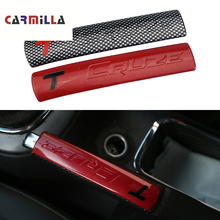 Carmilla Car Interior Handbrake Protection Trim Hand Brake Decoration Sticker for Chevrolet Cruze Sedan Hatchback 2009-2015 2024 - buy cheap