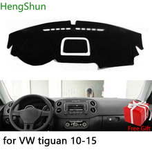 Для Volkswagen tiguan 2010 2011 2012-2016 автомобильный Стайлинг Даш коврик наклейка на приборную панель Крышка Солнцезащитная Крышка для приборной панели 2024 - купить недорого