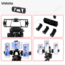 Triple Position Phone Clamp Holder Bracket For Light Stand Tripod Photography Accessories Live Vlog Camera Youtube CD50 T10 2024 - buy cheap
