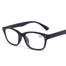 Óculos de leitura unissex ultraleve, óculos anti-fadiga, para presbiopia e dioptria, para homens e mulheres, óculos de resina para lente de miopia, armação para pc 2024 - compre barato