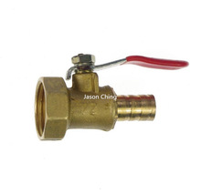 10mm Hose barbed x 1/2" Female BSPP Connection Air Brass Pipe Ball Valve 2024 - buy cheap