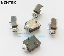 NCHTEK 3.5mm Headphone Stereo Jack Socket Switch with Nut PCB Panel Mount Chassis/Free shipping/10PCS 2024 - buy cheap