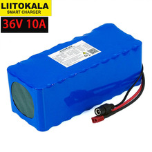 LiitoKala-batería de litio 10000 de alta potencia y capacidad, 36V, 500 mAh, 18650 W, para motocicleta, bicicleta eléctrica, Scooter con BMS 2024 - compra barato