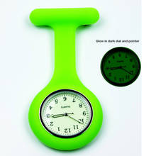 Color silicone watch nurse fob pocket watch nursing  hospital  gift  nursing students Japanese quartz hospital clock ALK VISION 2024 - buy cheap