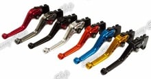 Palancas cortas de embrague de freno CNC, para Kawasaki Z750R, ZX10R, Z1000, ZX6R, ZX636, Z1000SX, NINJA 1000 y Tourer, en oferta 2024 - compra barato