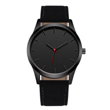 Dropshipping Reloj 2019 Fashion Large Dial Military Quartz Men Watch Leather Sport watches Clock Wristwatch Relogio Masculino 2024 - buy cheap