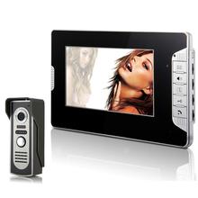 SmartYIBA Video Intercom 7''Inch Monitor Wired Video Door Phone Visual Video Doorbell Intercom Entry Monitor Camera System 2024 - купить недорого
