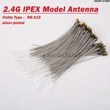 Silver-plated Feeder Model Airplane 2.4G Receiver small Antenna IPEX Connector for Frsky,Futaba,JR,Hitec,Flysky Replacement Part 2024 - buy cheap