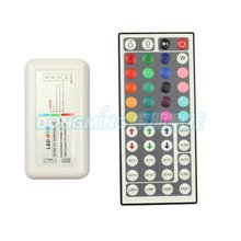 Controlador de luces LED IR, 44 teclas, RGB, SMD 3528, 5050, controlador de luces LED, entrada rf, DC12V, Envío Gratis 2024 - compra barato