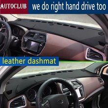 For Maruti Suzuki SX4 S-Cross  2013 2015 2016 2017 2018 Leather Dashmat Dashboard Cover Car Pad Dash Mat SunShade Carpet Cover 2024 - buy cheap