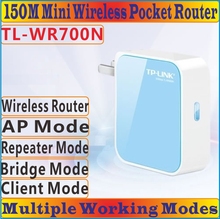 Китайская прошивка высокое качество TP-Link 802.11b/G/N 150 Мбит/с Мини Портативный беспроводной Wi-Fi маршрутизатор N150 AP ретранслятор WISP 2024 - купить недорого