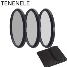 TENENELE Camera Filter Neutral Density ND 2 4 8 Filters 37 40.5 43 46 49 52 55 58 62 67 72 77 82 mm For Canon Nikon Sony Filter 2024 - buy cheap