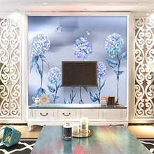 Decorative wallpaper Fashion hand-painted style beautiful fantasy background wall 2024 - buy cheap