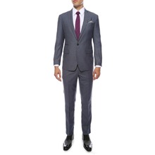 Esmoquin de novio gris hecho a medida para hombre 2019 nuevos padrinos de boda para Hombre Trajes de graduación hechos a medida (chaqueta + pantalón) 2024 - compra barato