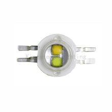 50X New design CCT dimmable 2W high power led double color temperature WW (3000K) + CW(6000K) free shipping 2024 - buy cheap