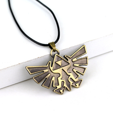 MQCHUN Anime Game Jewelry Necklace Collar The Triforce Pendant Necklace Gift-30 2024 - buy cheap
