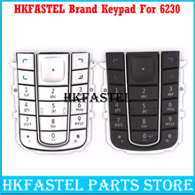 Новая клавиатура для сотового телефона HKFASTEL для Nokia 6230 мобильный телефон корпус с английской/русской/Арабской клавиатурой Чехол 2024 - купить недорого