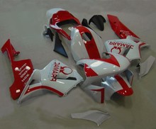 Kit de carenado de Moto deportiva, moldeado por inyección, color rojo y blanco, para Honda CBR600RR, 2003, fábrica 03, 04, CBR, 2004 RR 2024 - compra barato